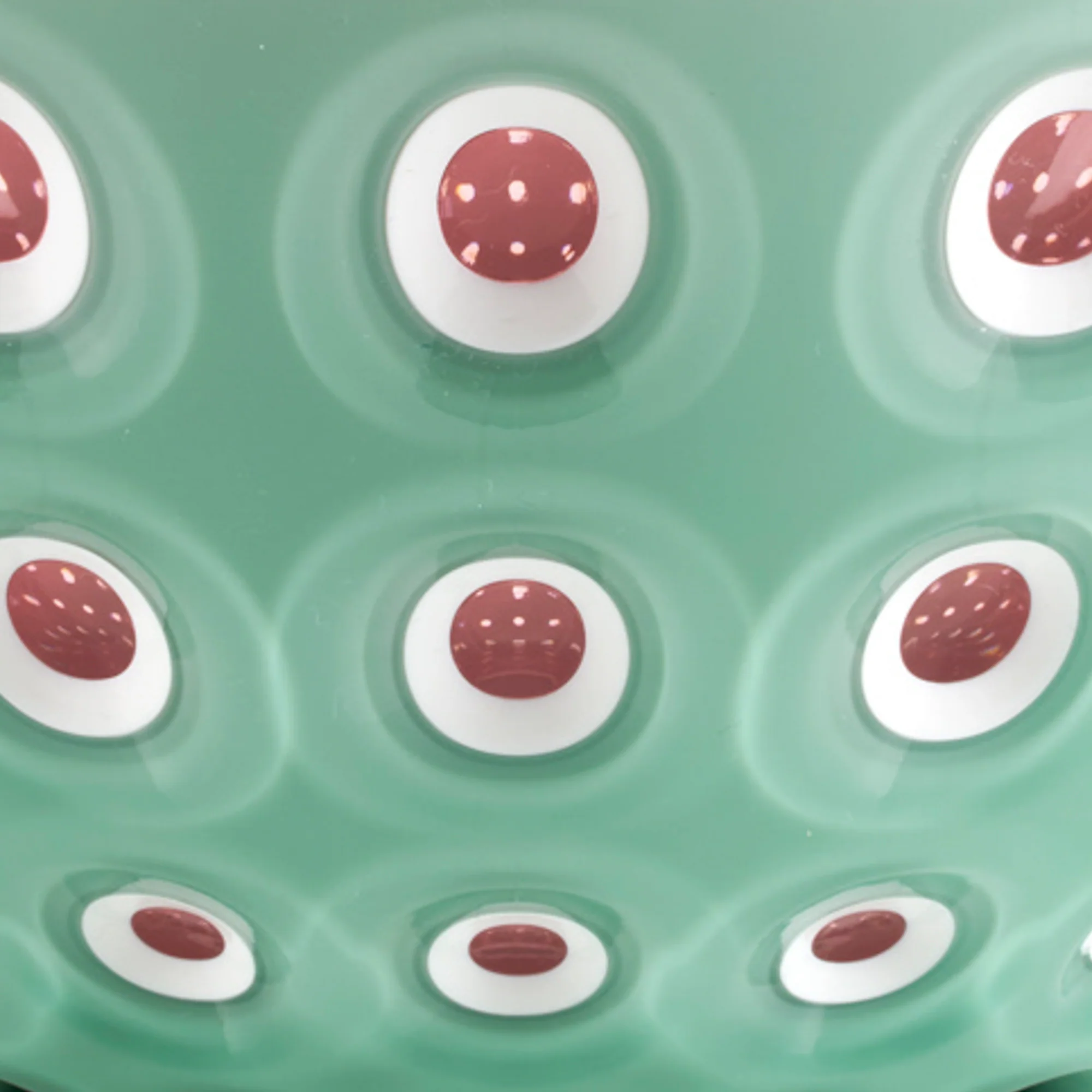 BOWL "LE MURRINE" Matcha green/White/Mauve - Image 6
