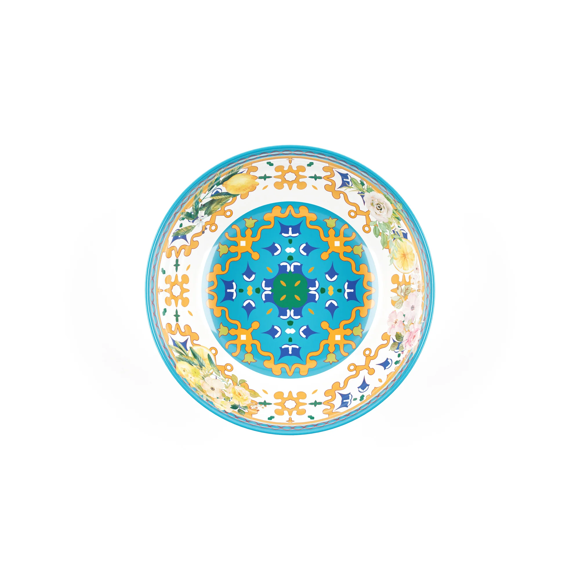 BOWL Ø30CM ''FLOWER&LEMON'' - Image 5