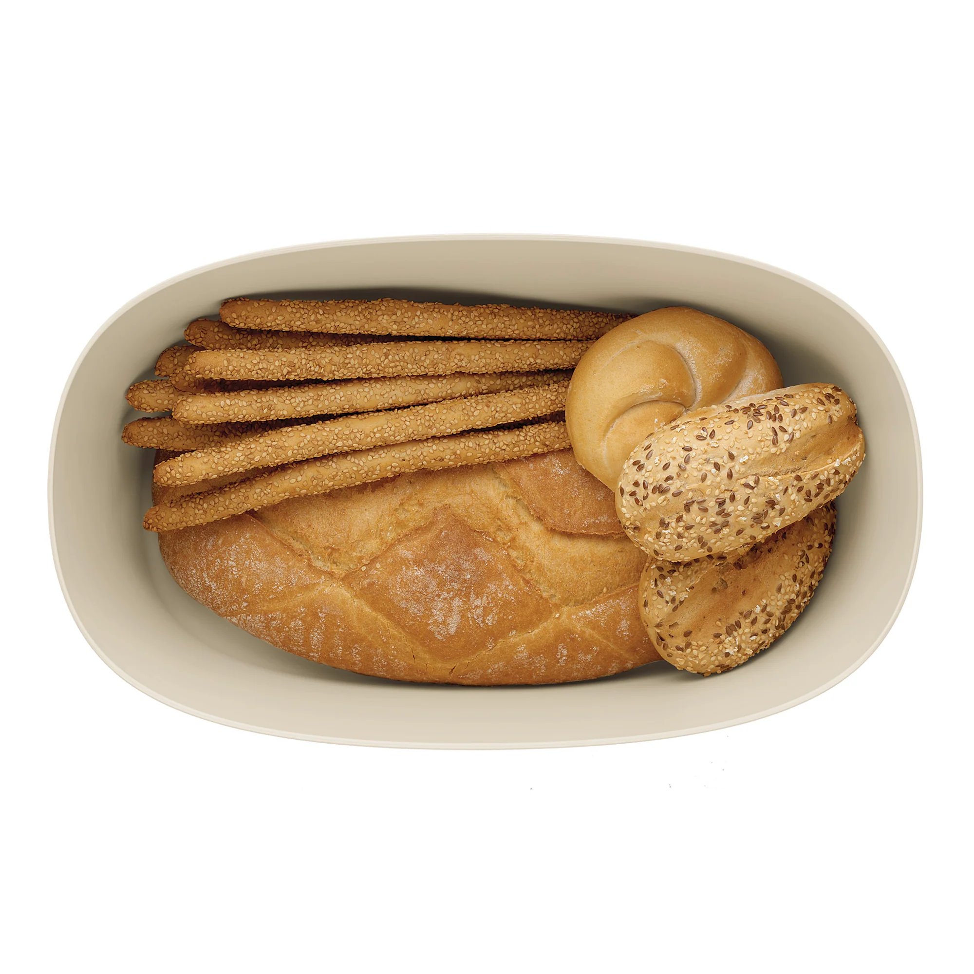 BREAD BIN WITH BAMBOO BREADBOARD TOP "TIERRA" - Image 3