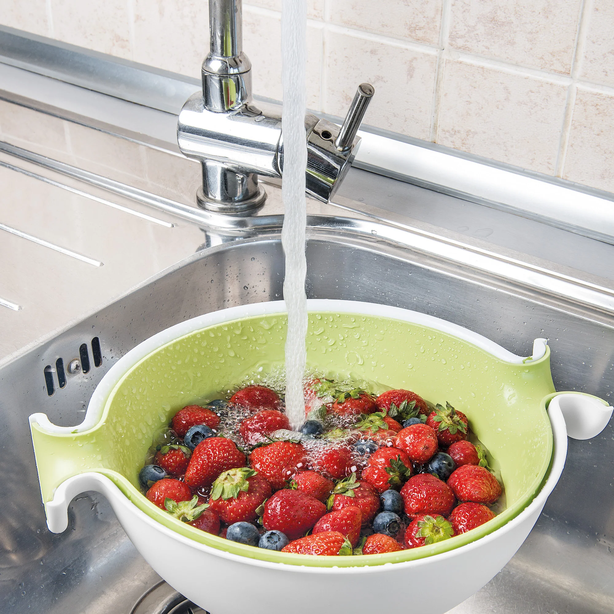 COLANDER AND BOWL SET 'SPIN&DRAIN' "PREPARATION" - Image 4