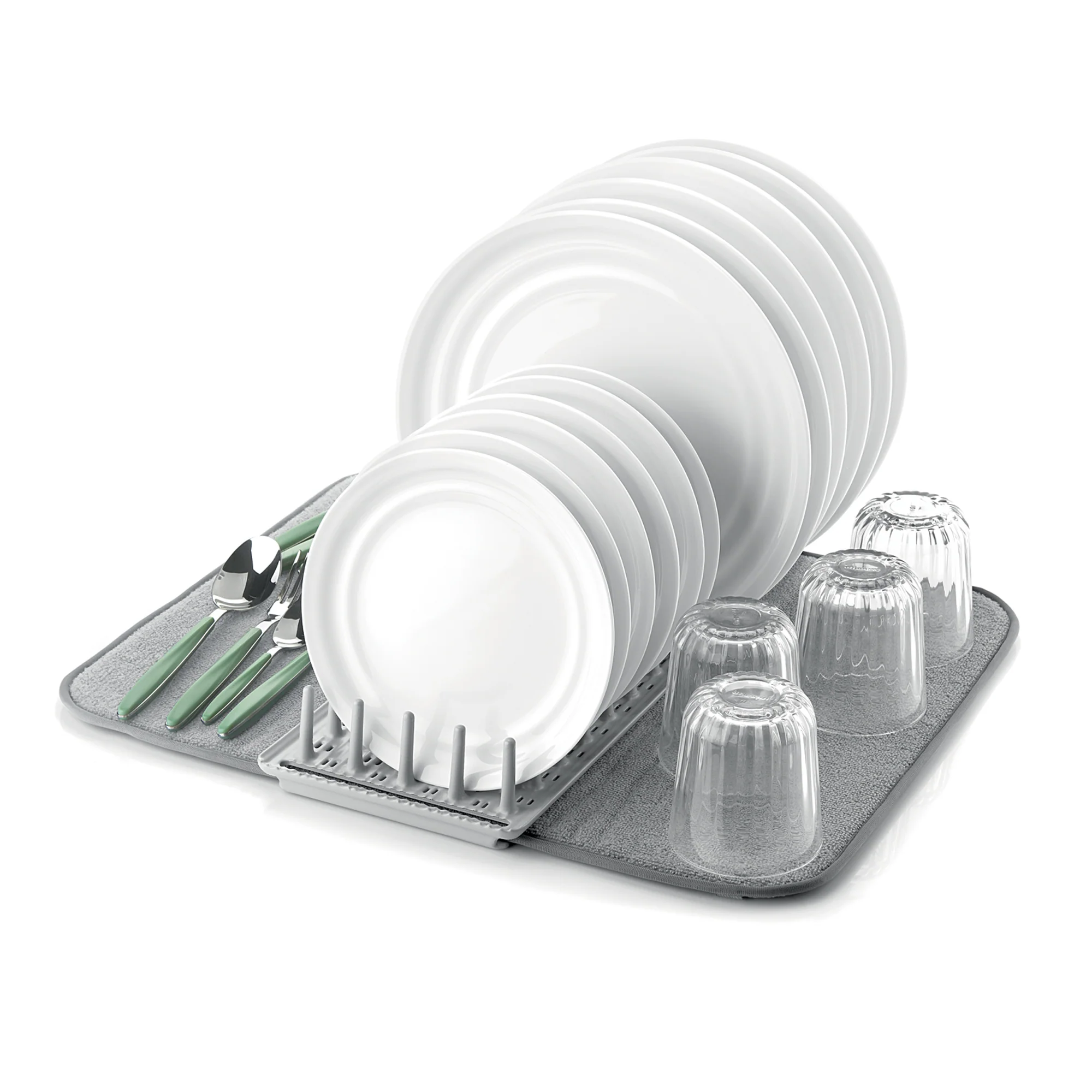 DISH DRAINER WITH MAT 'DRY&SAFE' "ORGANIZATION" - Image 5
