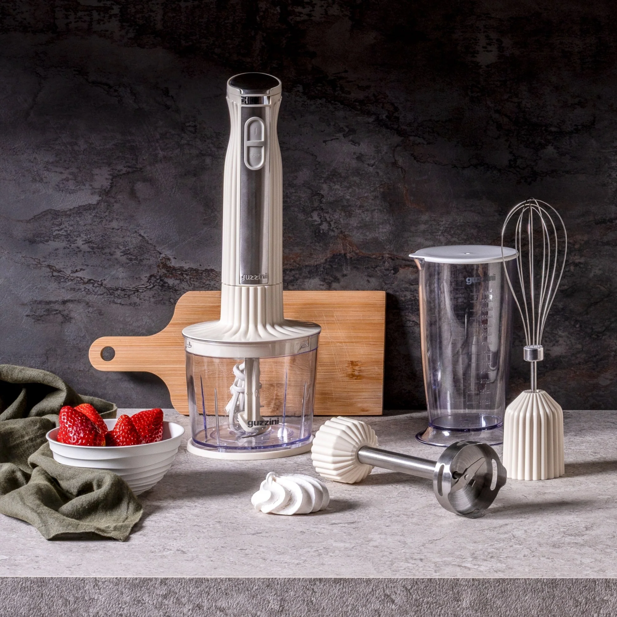 HAND BLENDER WITH ACCESSORIES (WHISK, CUP, MINI CHOPPER) "SOUS CHEF" - Image 8