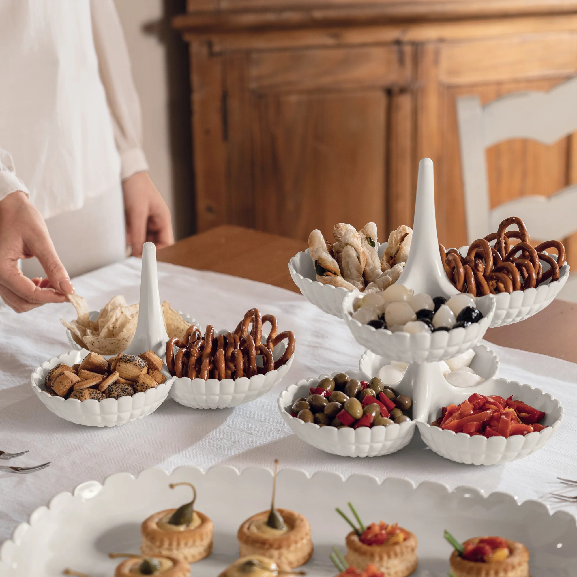 HORS D'OEUVRES DISH "TIFFANY" - Image 4
