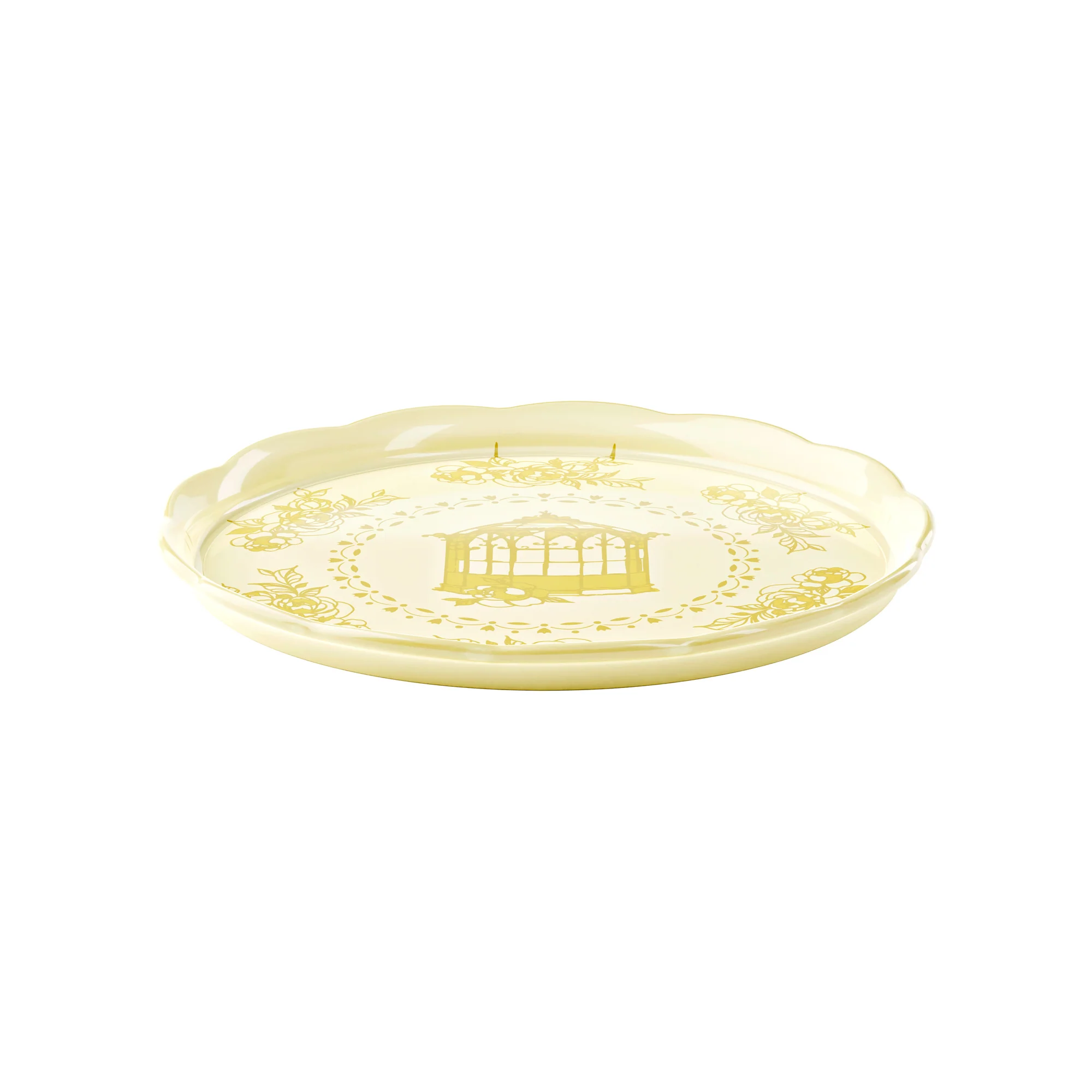 LARGE ROUND TRAY "JOSEPHINE" - Image 3