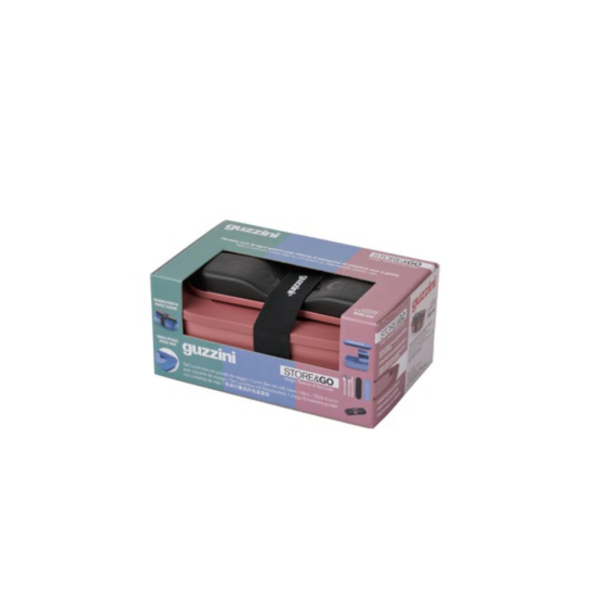 LUNCH BOX SET WITH TRAVEL CUTLERY 'STORE&GO' "ON THE GO" - Image 17