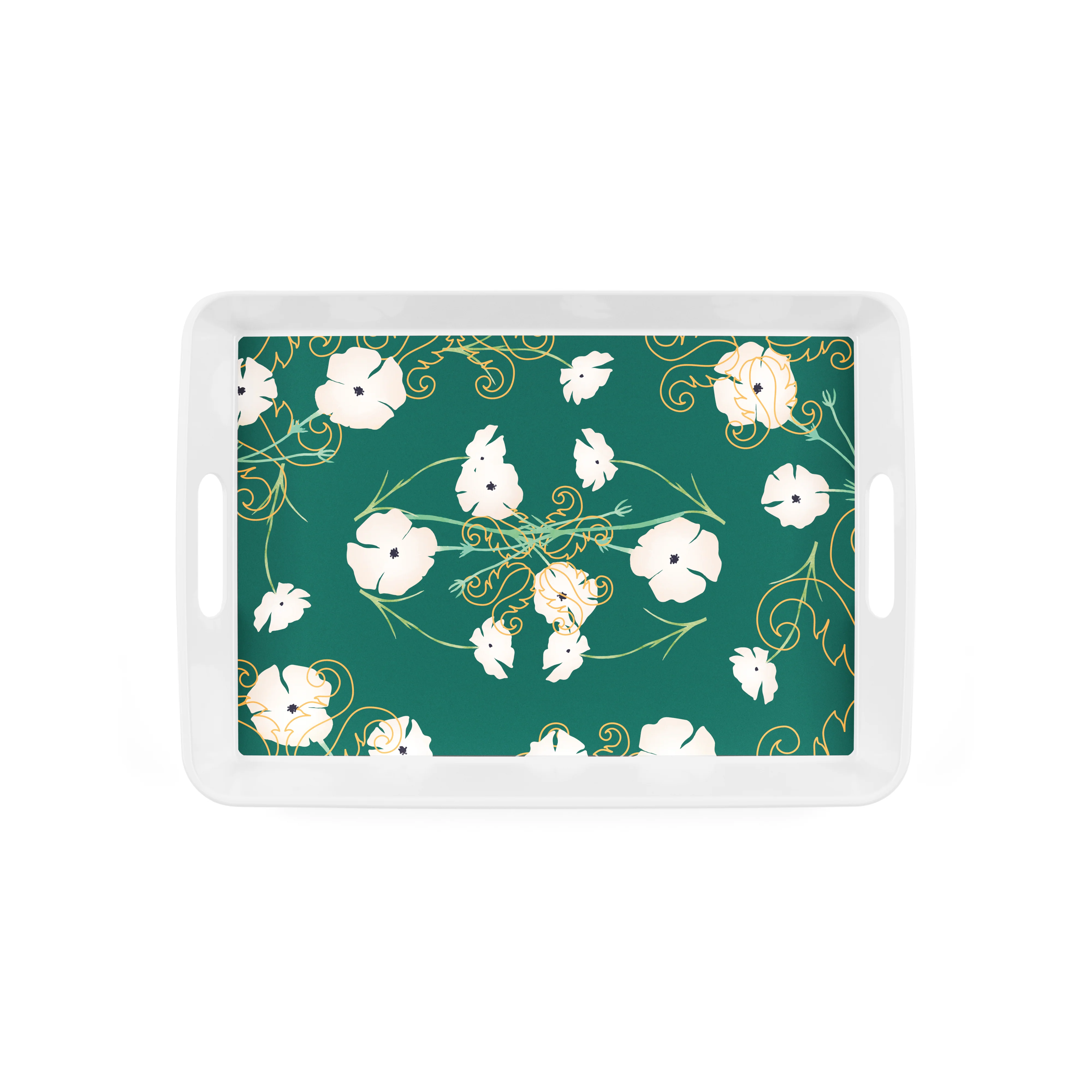 RECTANGULAR TRAY WITH HANDLES  ''FUSION'' - Image 3