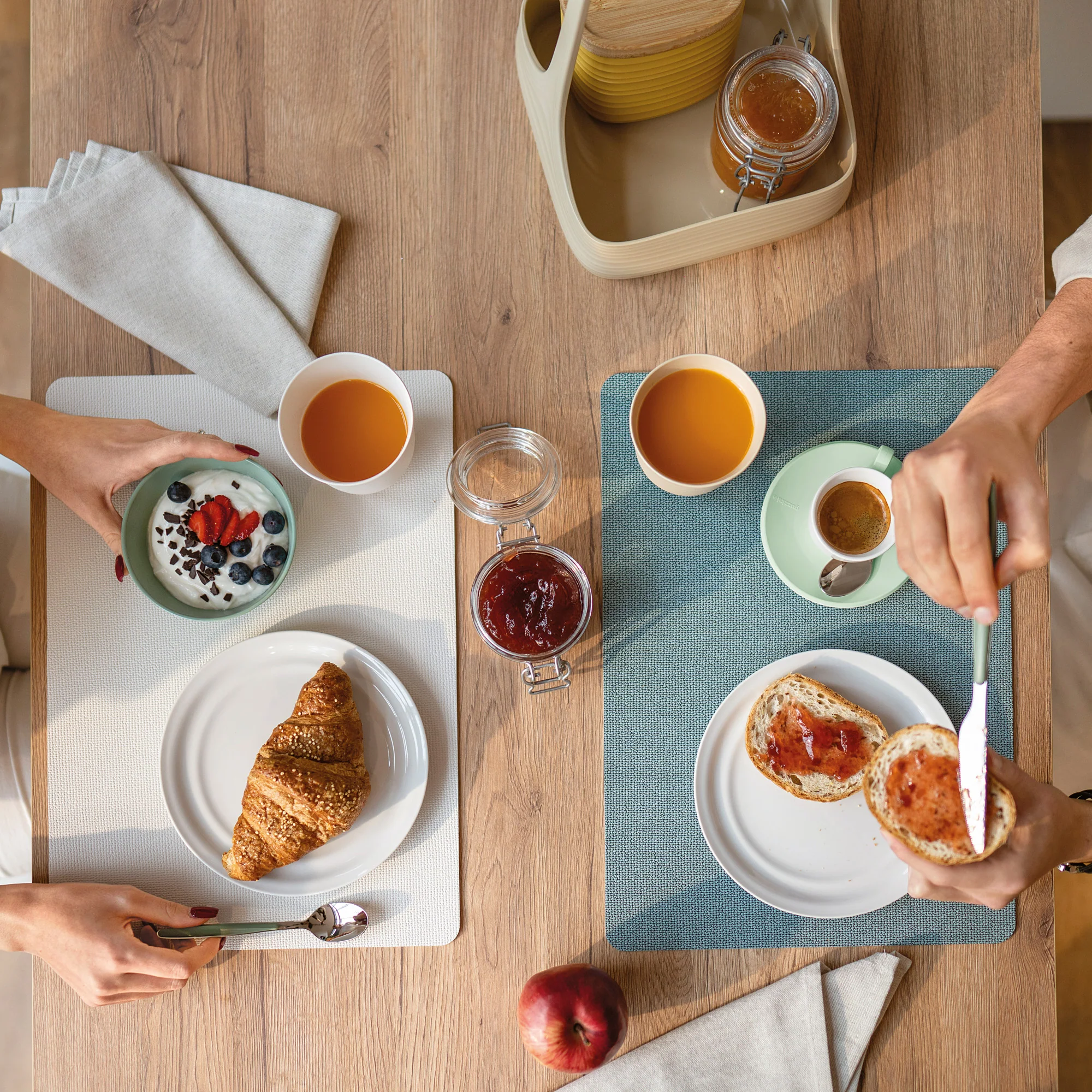 REVERSIBLE PLACEMAT 'FIBER' - Image 5