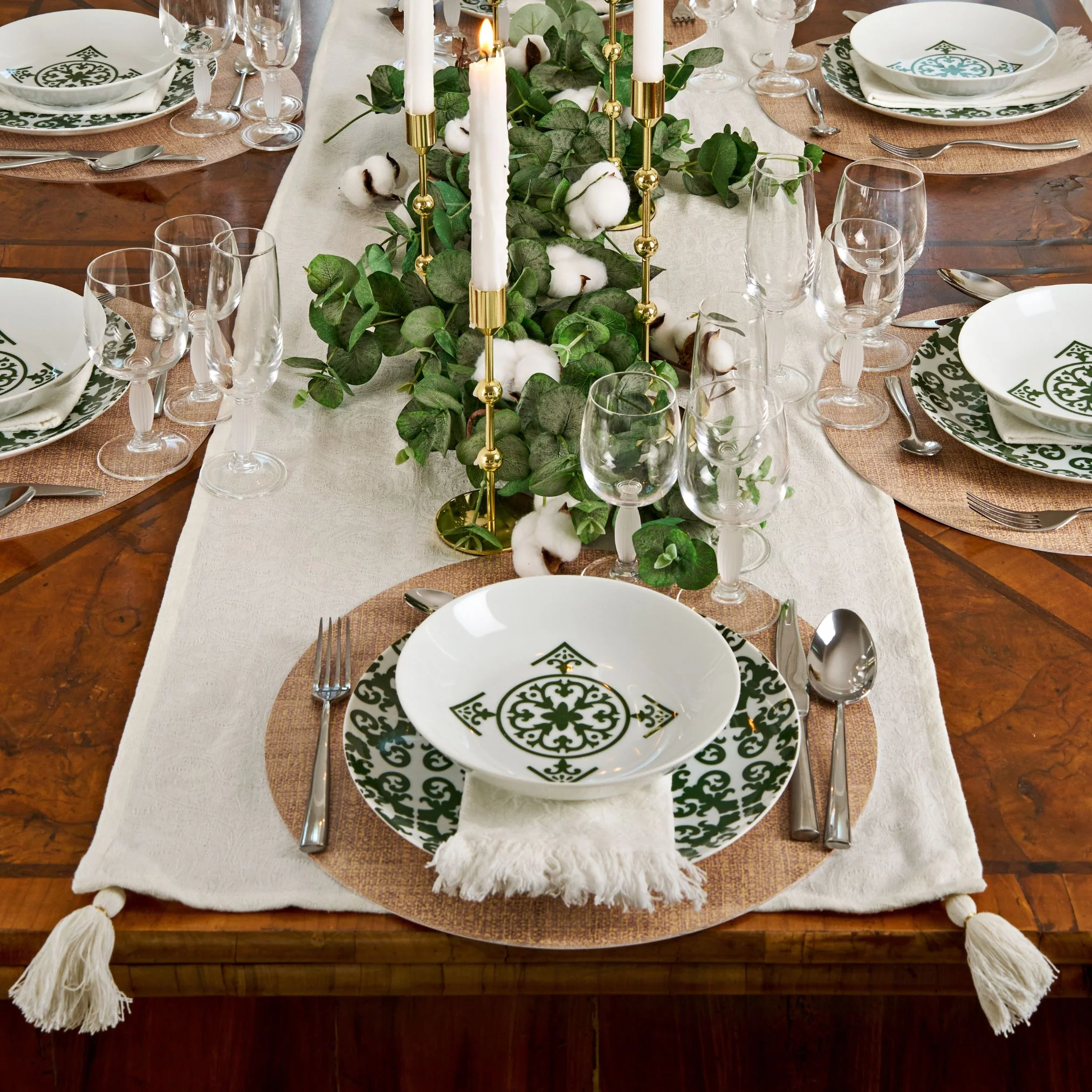 ROUND REVERSIBLE PLACEMAT "FABRIC" - Image 3