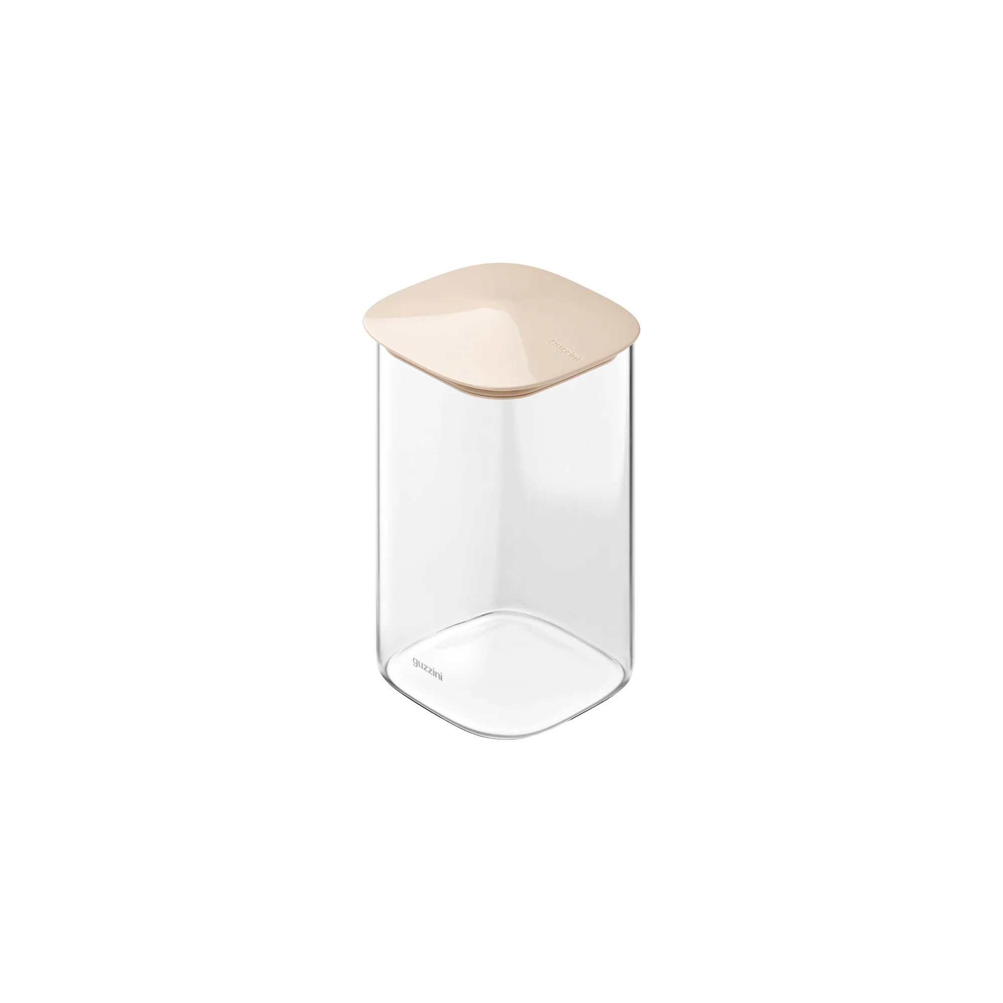 SET 2 SQUARE GLASS JARS "FRESH&STYLE" - L - Image 7