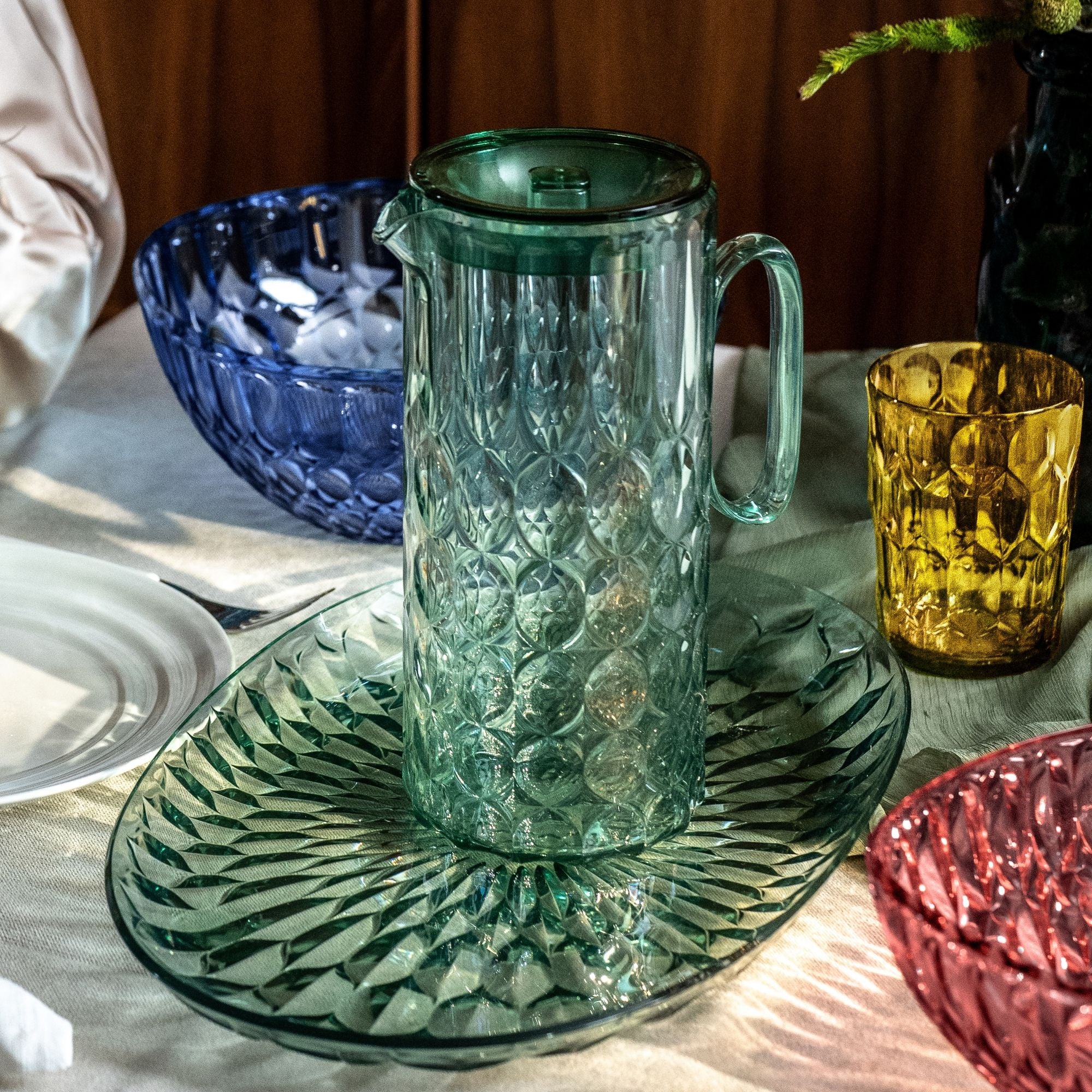SMALL OVAL SERVING DISH "VANITY" - Image 22