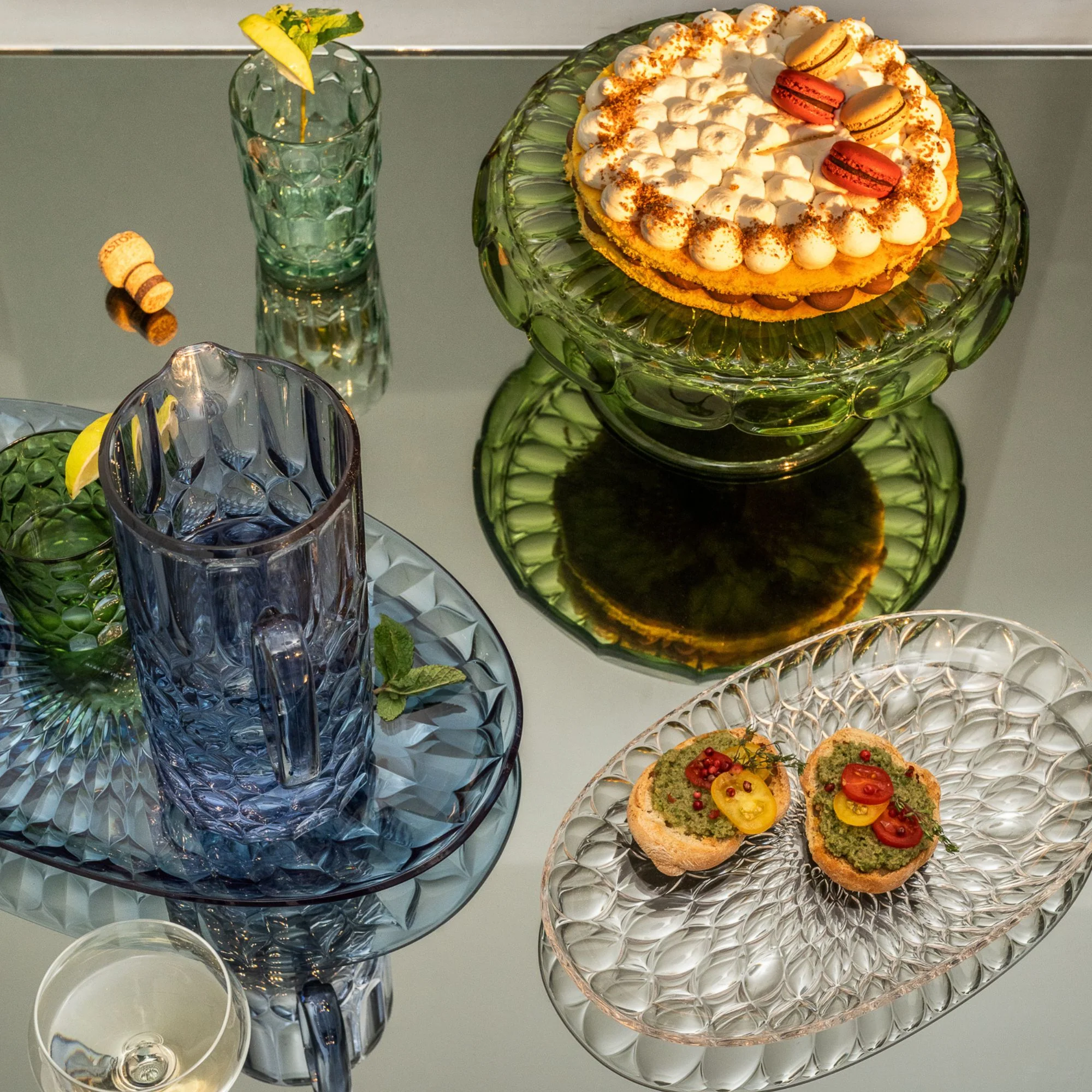 SMALL OVAL SERVING DISH "VANITY" - Image 3