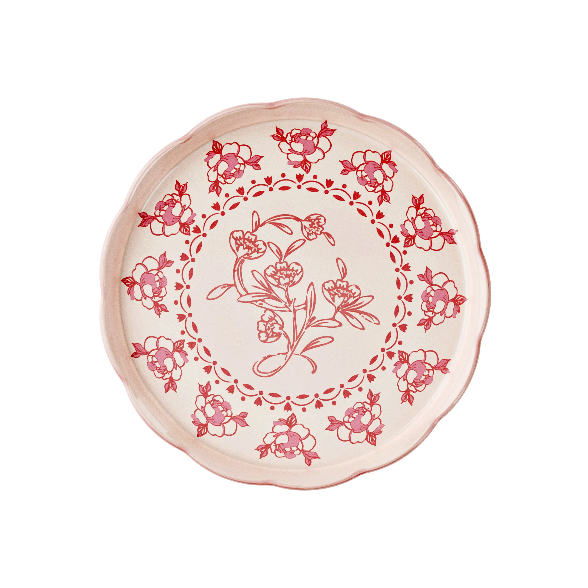 SMALL ROUND TRAY "JOSEPHINE" - Image 4
