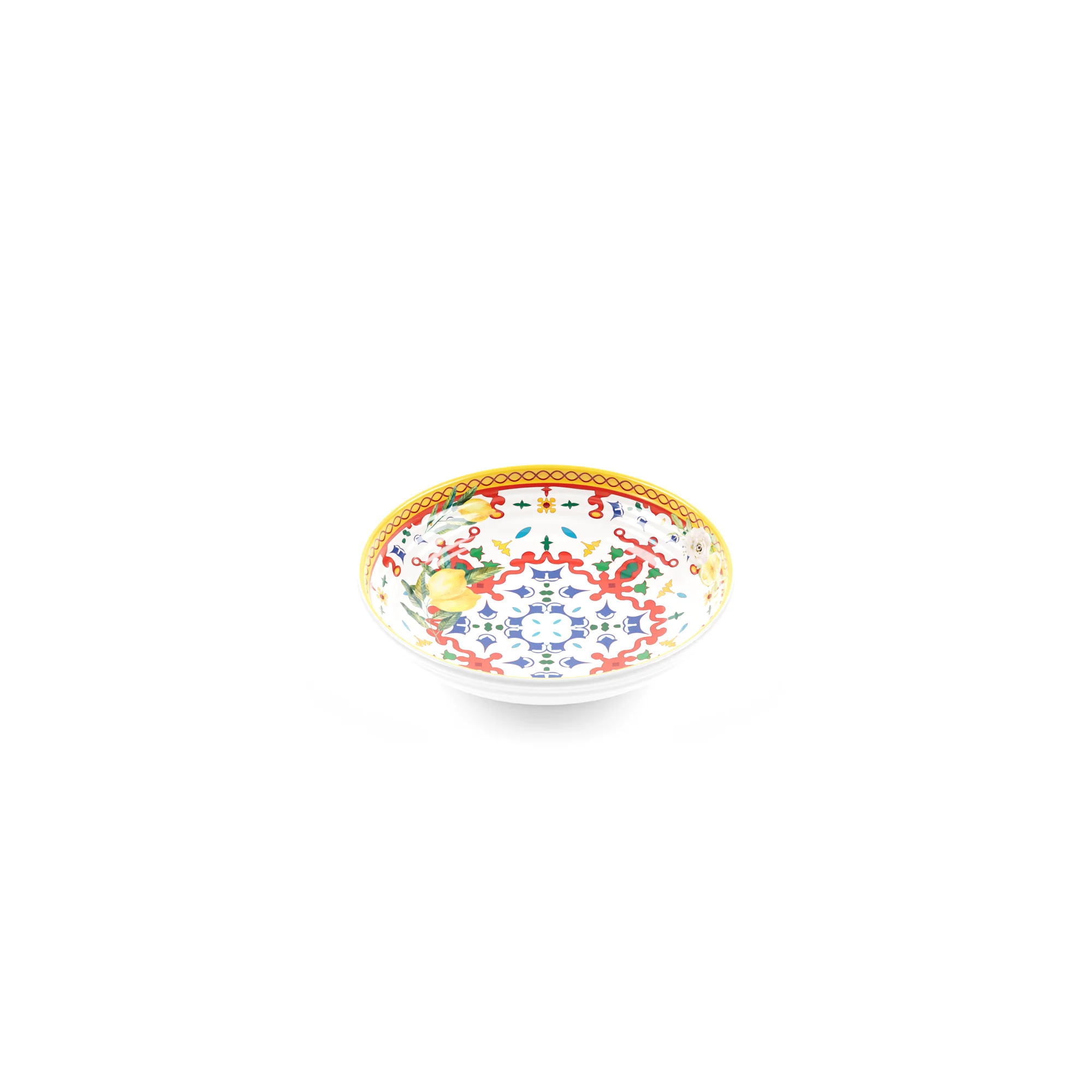 SOUP PLATE ''FLOWER&LEMON'' - Image 4