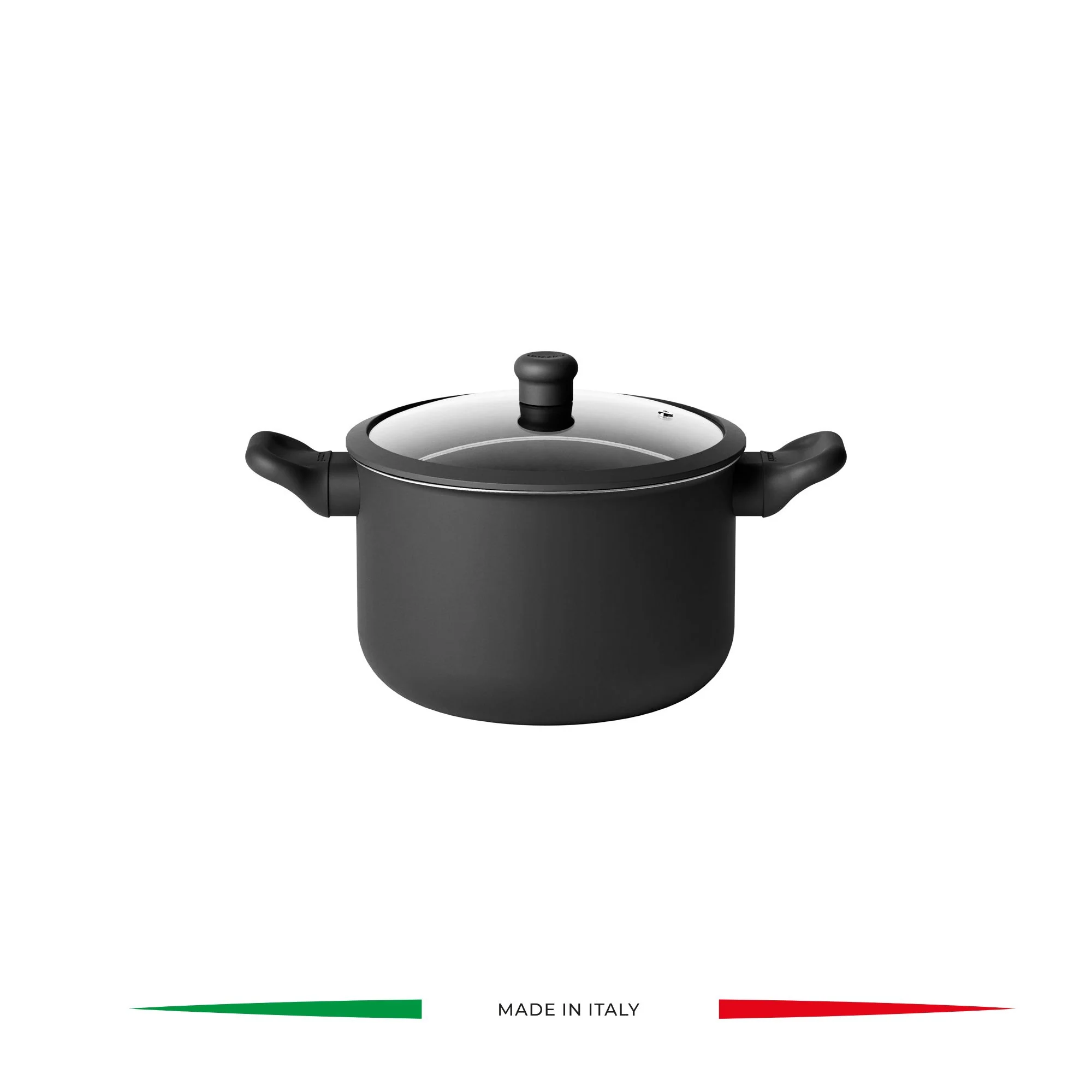 STOCK POT WITH GLASS COVER "COOK&COLOR" - Image 4
