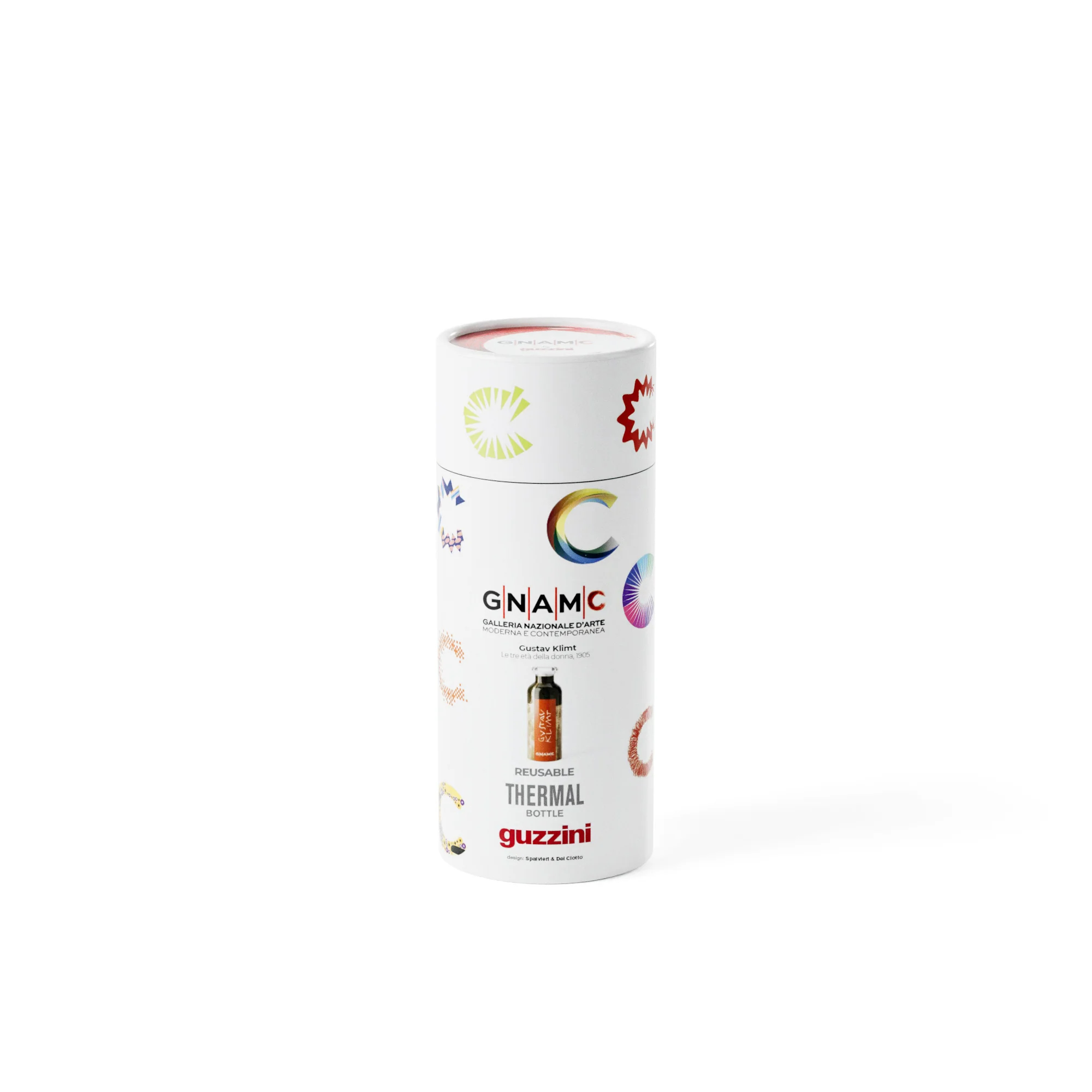 THERMAL TRAVEL BOTTLE 'GUSTAV KLIMT' - Image 4