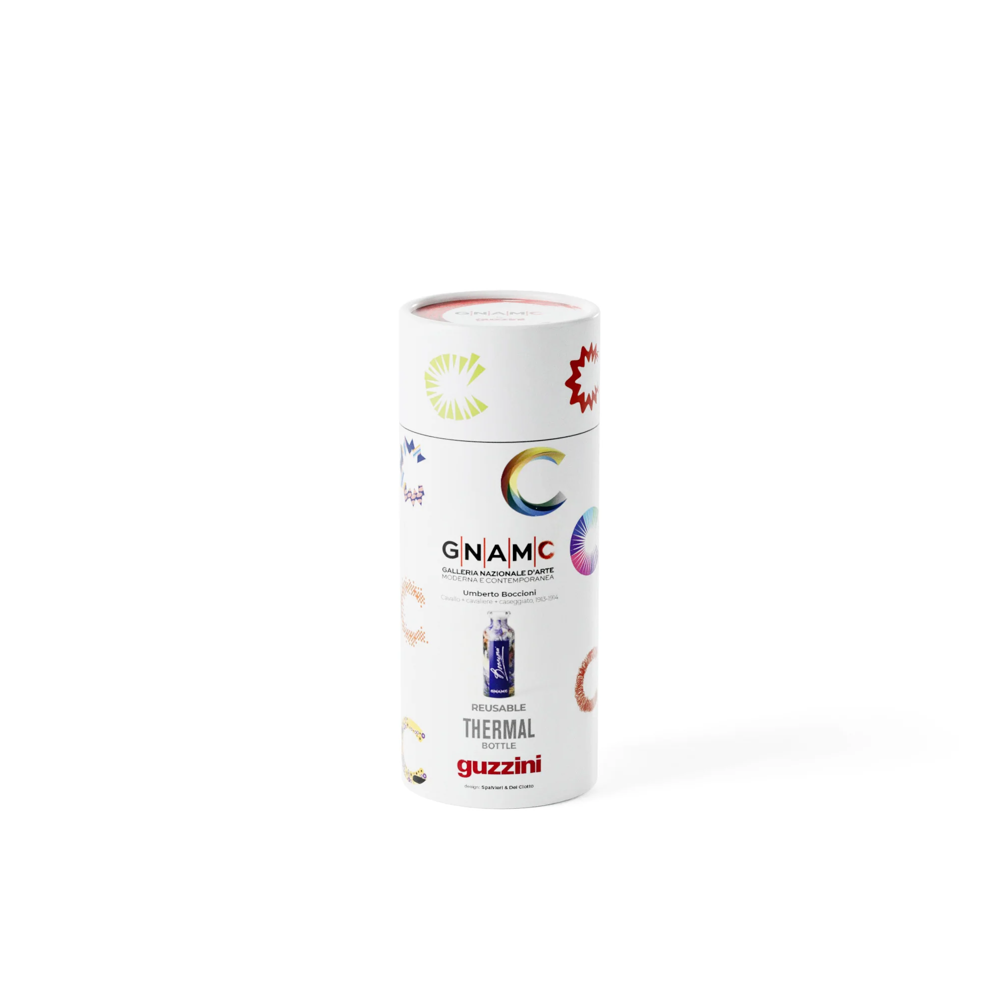 THERMAL TRAVEL BOTTLE 'UMBERTO BOCCIONI' - Image 4
