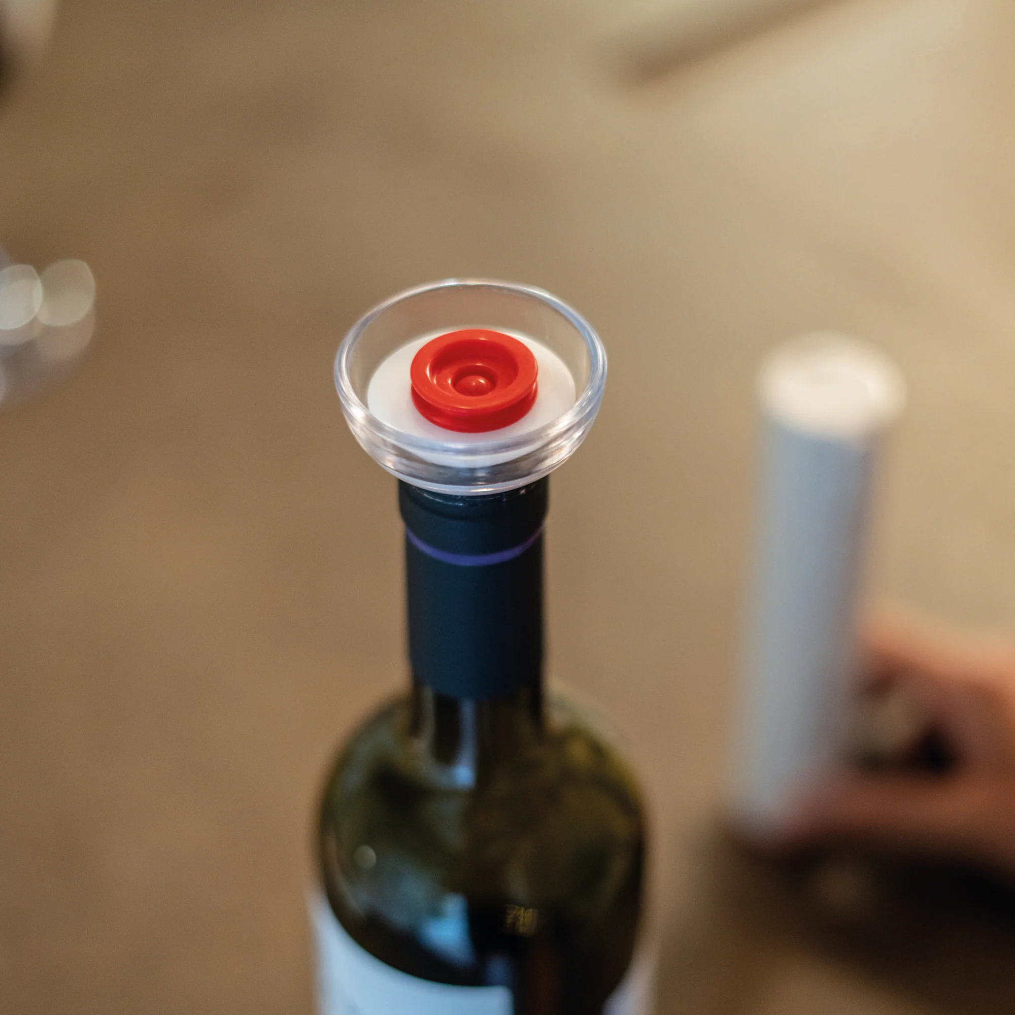 VACUUM WINE STOPPER 'SAVE-IT' "FOOD STORAGE" - Image 5
