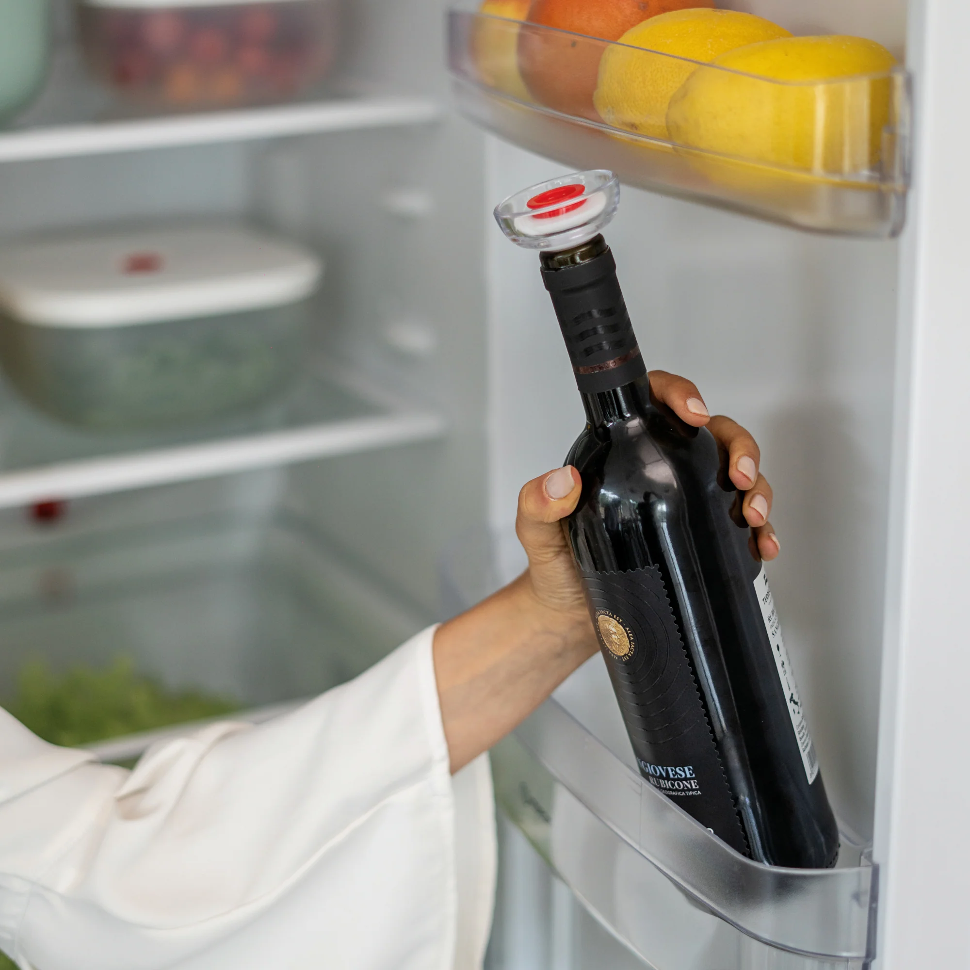 VACUUM WINE STOPPER 'SAVE-IT' "FOOD STORAGE" - Image 7