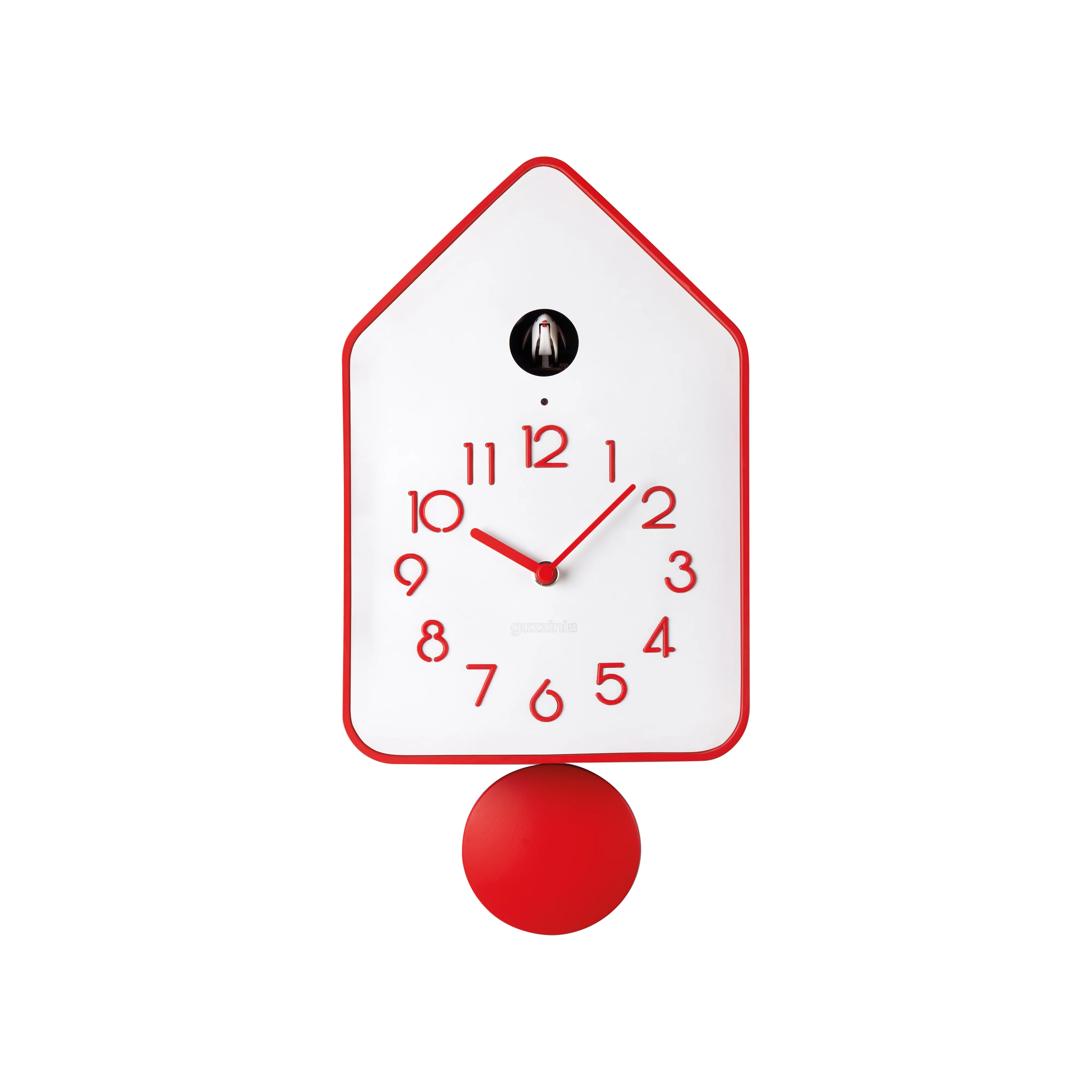 'QQ-UP' WALL CLOCK WITH PENDULUM "HOME" - Image 12