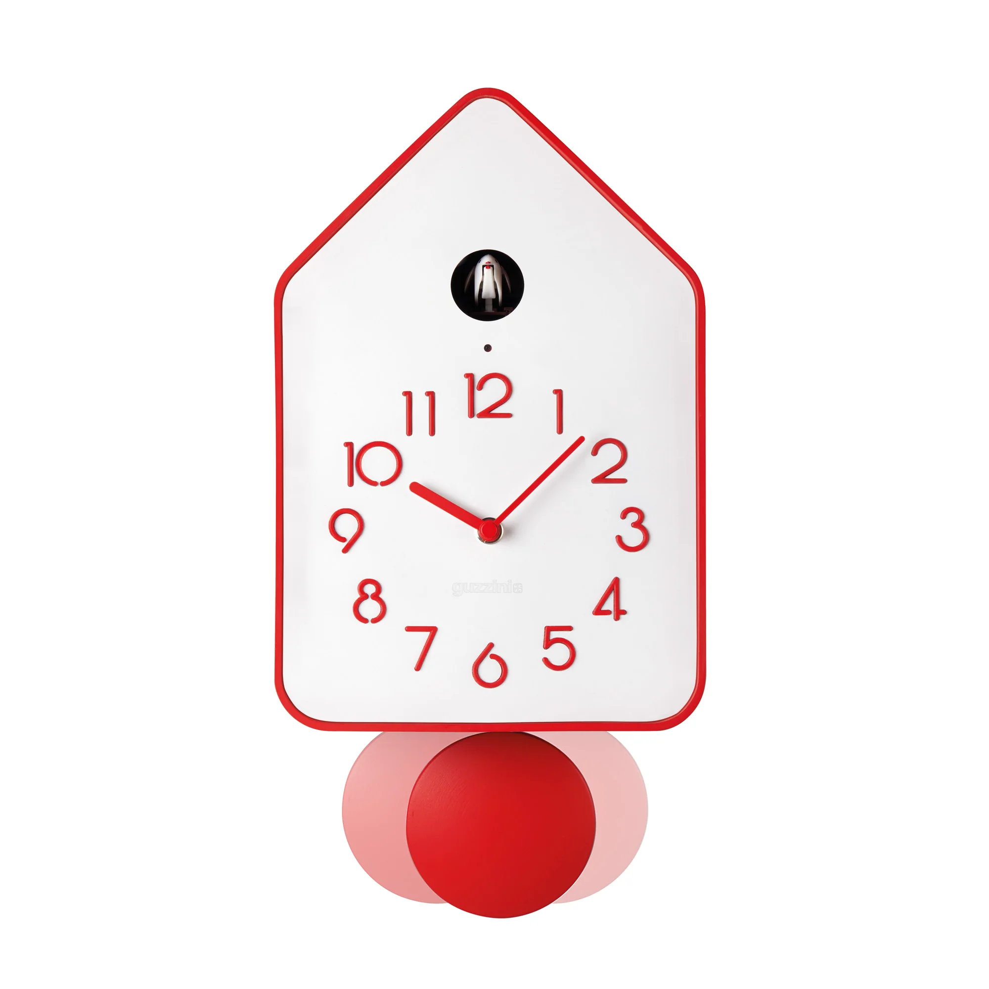 'QQ-UP' WALL CLOCK WITH PENDULUM "HOME" - Image 13