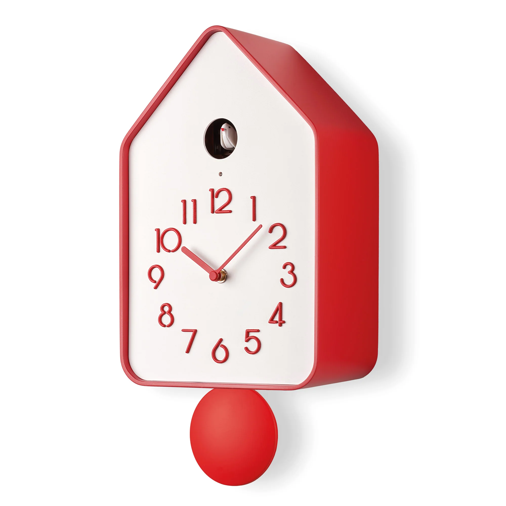 'QQ-UP' WALL CLOCK WITH PENDULUM "HOME" - Image 15