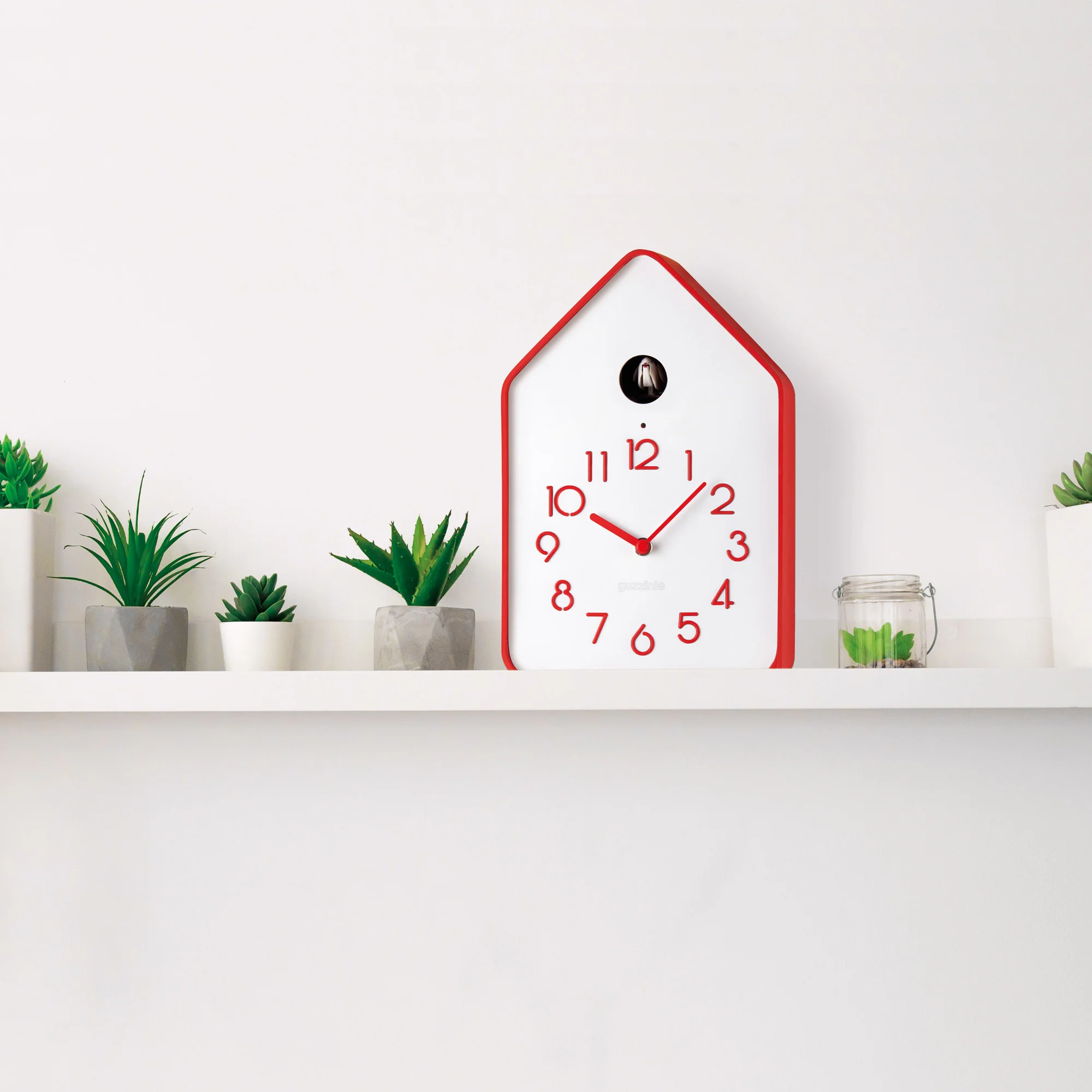'QQ-UP' WALL CLOCK WITH PENDULUM "HOME" - Image 16