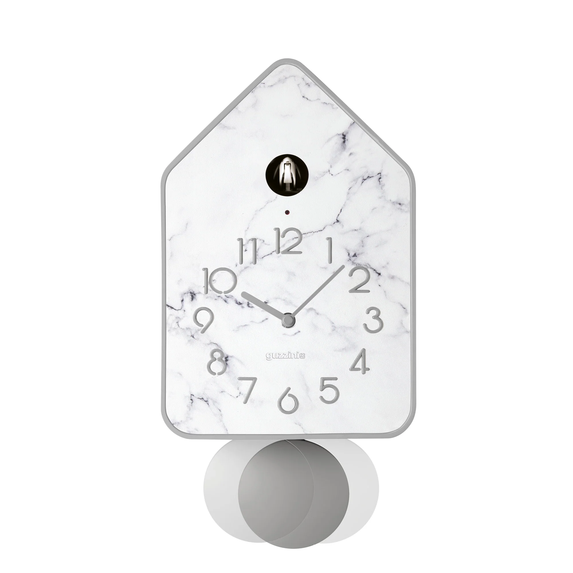 'QQ-UP' WALL CLOCK WITH PENDULUM "HOME" - Image 3