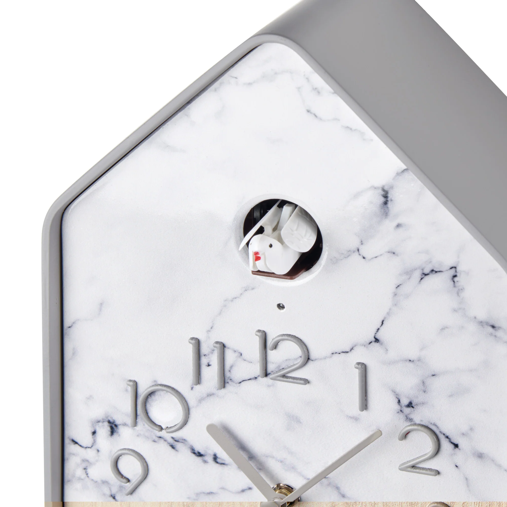 'QQ-UP' WALL CLOCK WITH PENDULUM "HOME" - Image 4