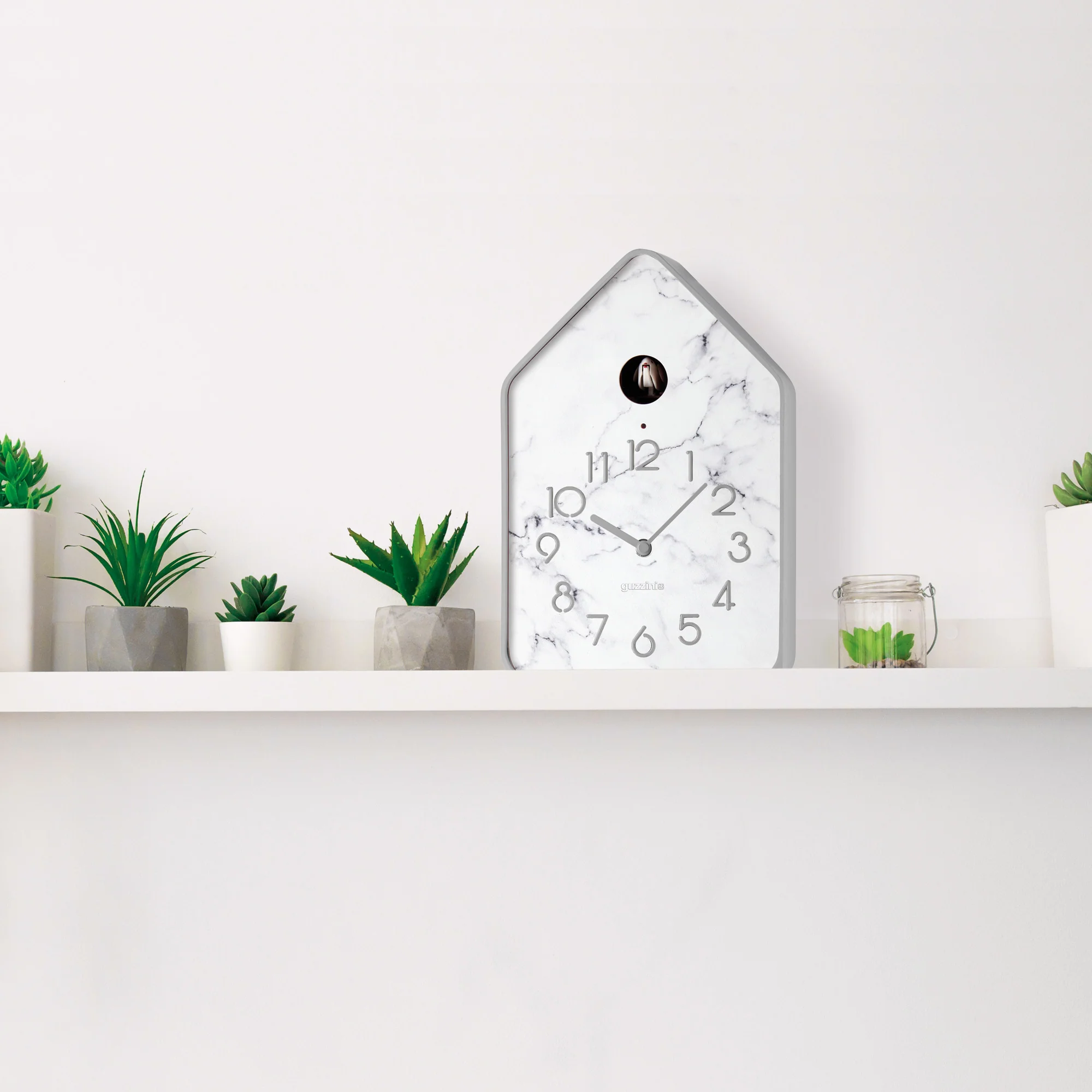 'QQ-UP' WALL CLOCK WITH PENDULUM "HOME" - Image 5